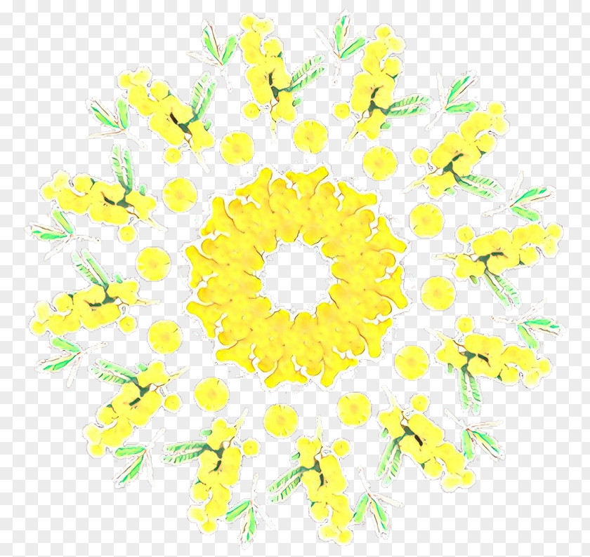 Plant Flower Yellow Green PNG