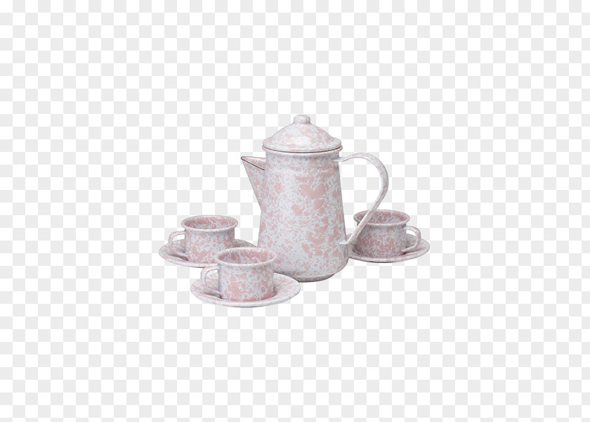 Viewing Set Meal Tableware Kettle Mug Coffee Cup Teapot PNG