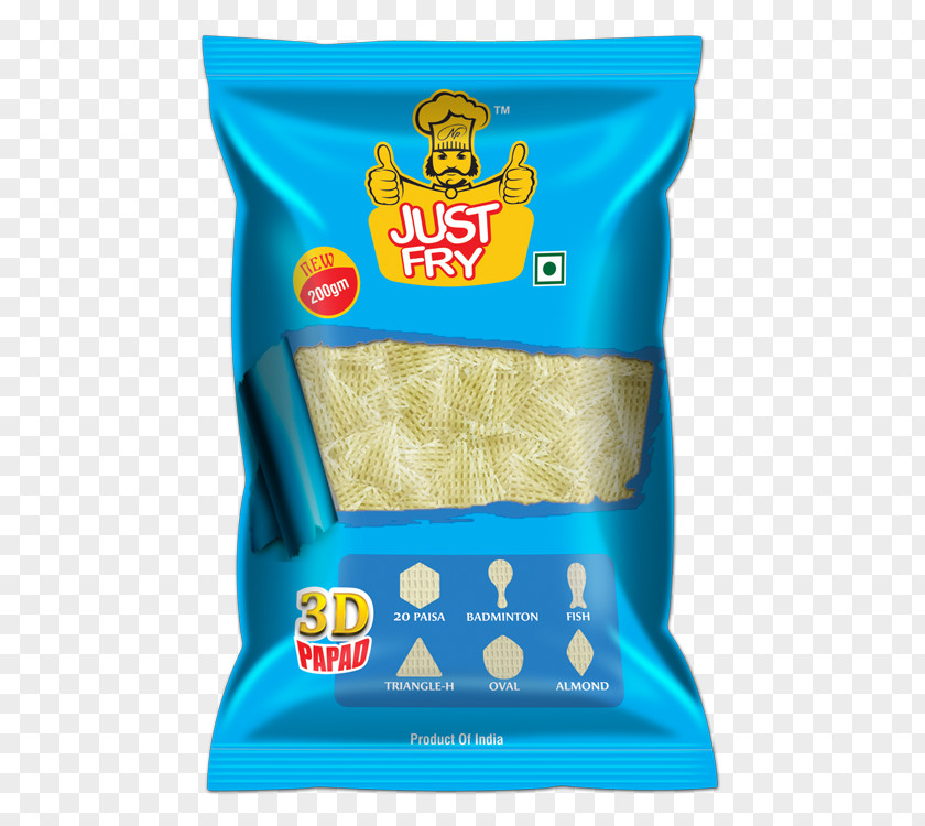 Bag Papadum Plastic Breakfast Cereal Golden Crisp Food PNG