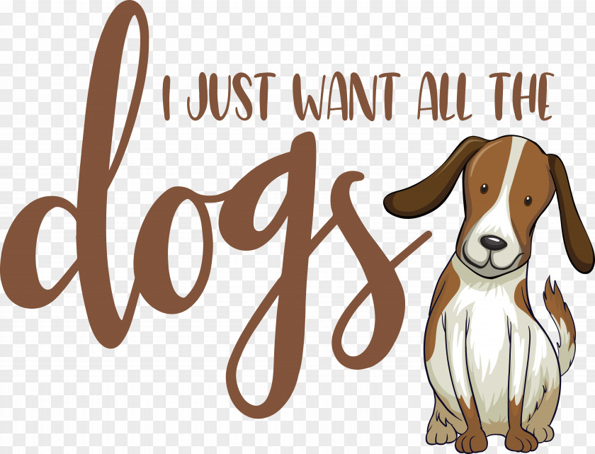 Beagle Puppy Logo Cartoon Breed PNG