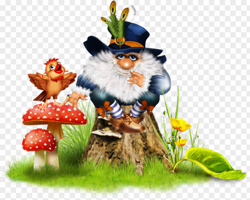 Fairy Tale Gnome Duende Elf PNG