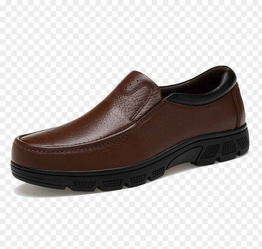 First Layer Of Skin Shoes Elderly Dress Shoe Leather Slip-on Oxford PNG