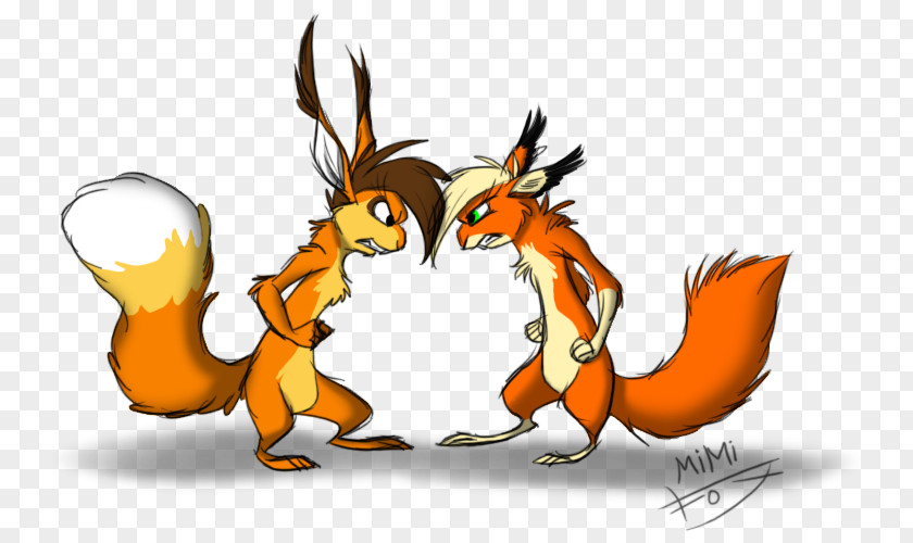 Group Of Angry Squirrels Red Fox Squirrel Cat Illustration Drawing PNG