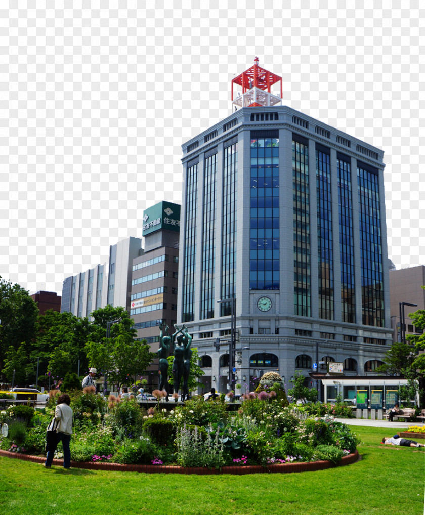 Odori Park Merlion Tourist Attraction PNG