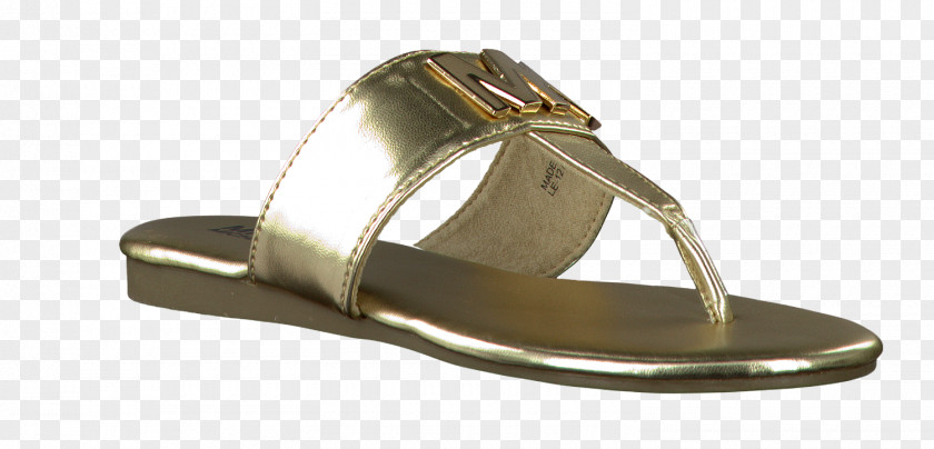 Michael Kors Flip Flops Flip-flops Shoe Gold Sandal Metallic Color PNG