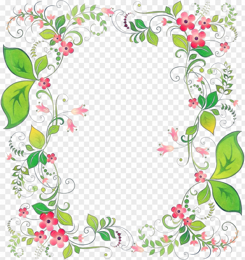 Plant Picture Frame Spring Background PNG