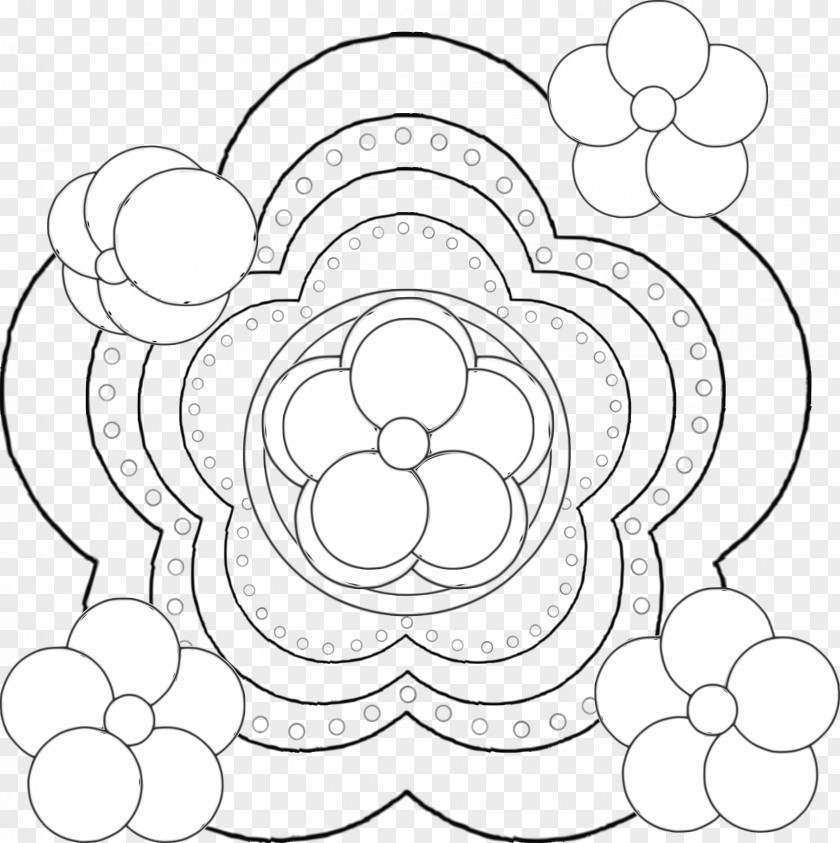 Red Wine Mandala Drawing Coloring Book Child PNG