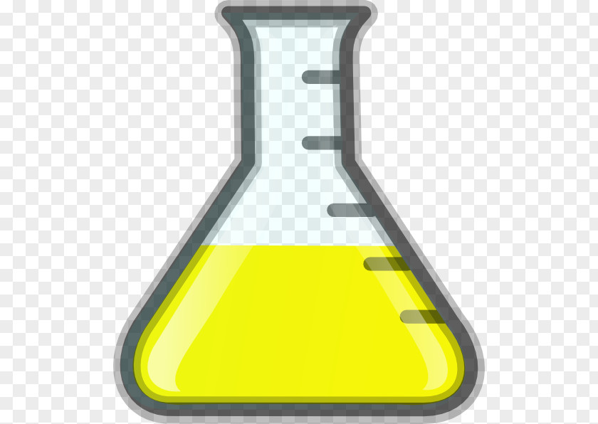 Science Laboratory Flasks Chemistry Erlenmeyer Flask PNG