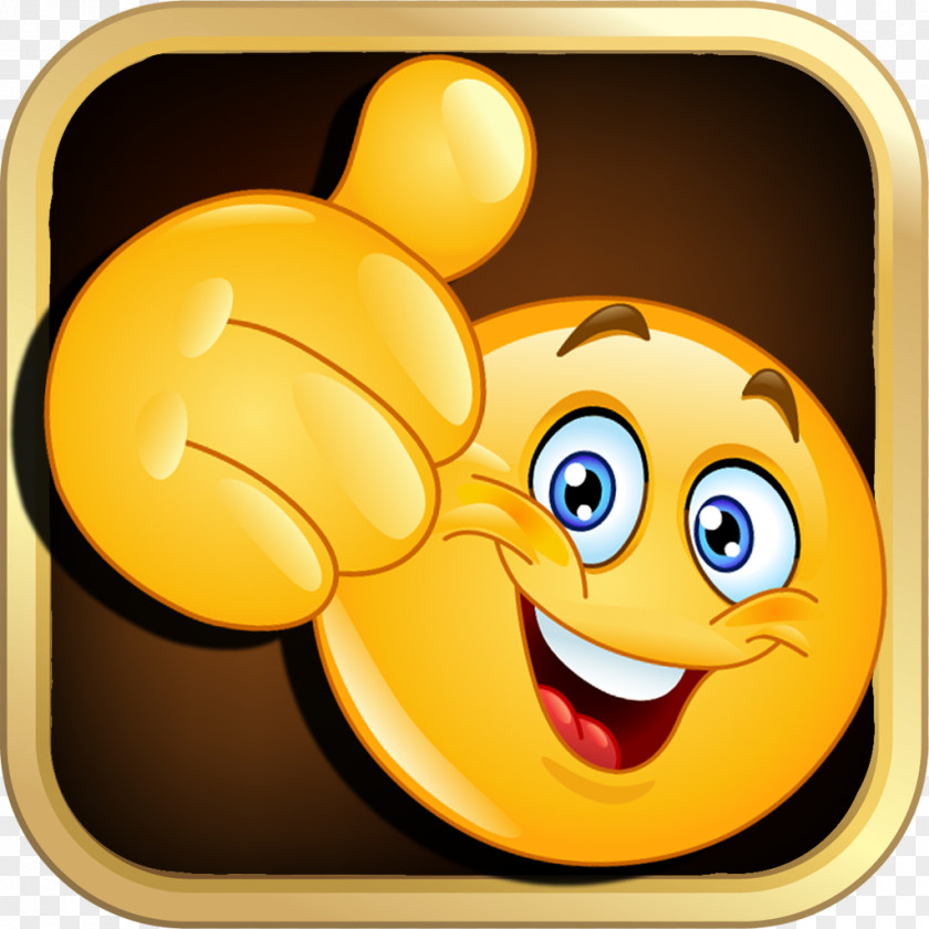 Smiley Emoticon Emoji Thumb Signal Clip Art PNG