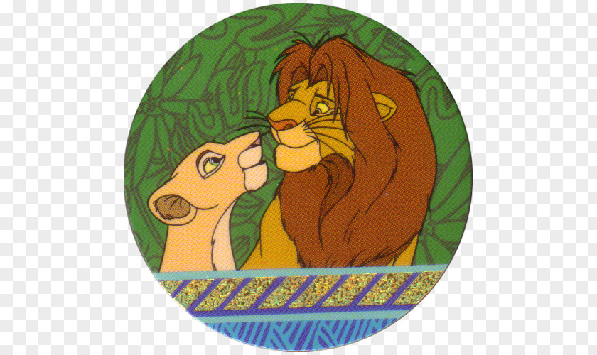 The Lion King Milk Caps Nala Simba Kini PNG