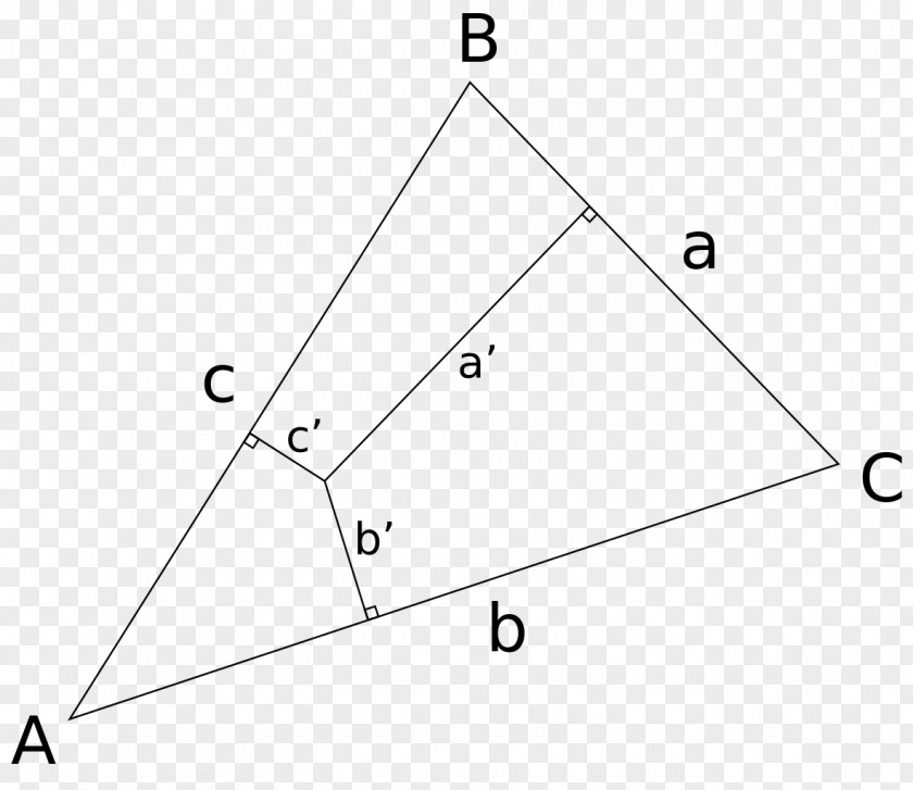 Triangle Point Trilinear Coordinates Barycentric Coordinate System PNG