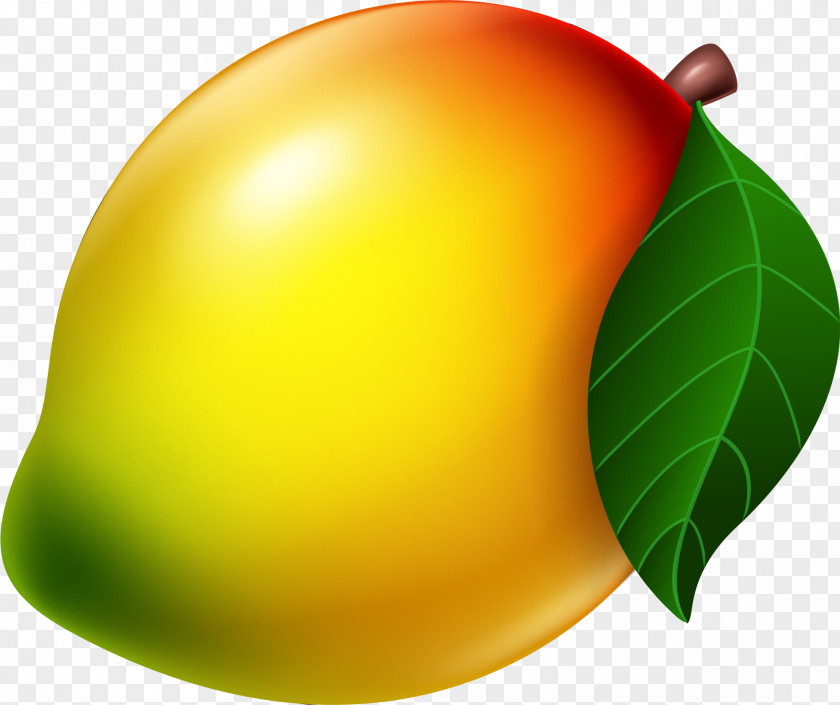 Yellow Delicious Mango Download Clip Art PNG