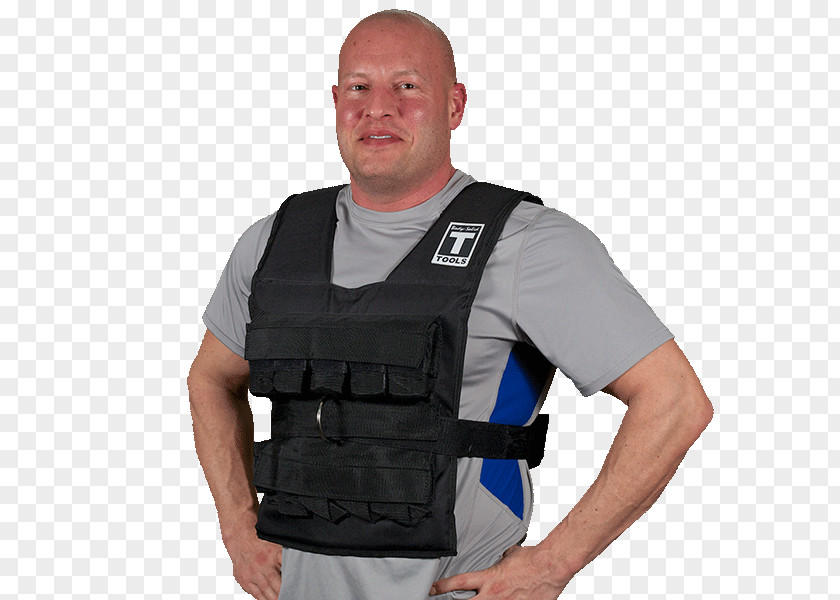 20 Pound Weight Vest Gilets Body Solid Tools Weighted Clothing Exercise Body-Solid, Inc. PNG