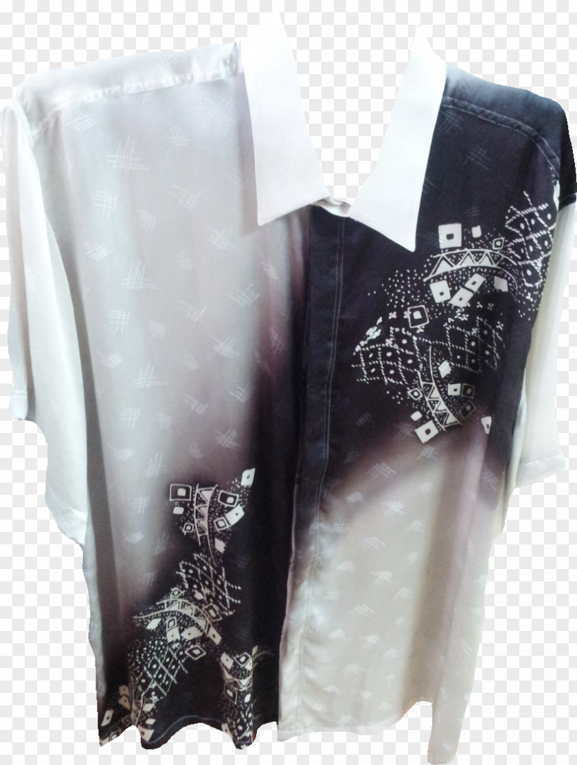 Batik Malaysia Dress Shirt Sleeve Silk PNG