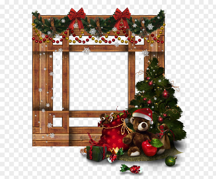Christmas Tree Ornament Santa Claus New Year PNG