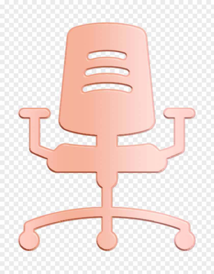 Office Chair Icon Set PNG
