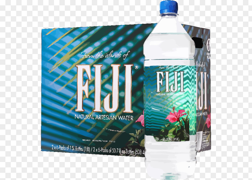 Water Bottled Distilled Fiji PNG