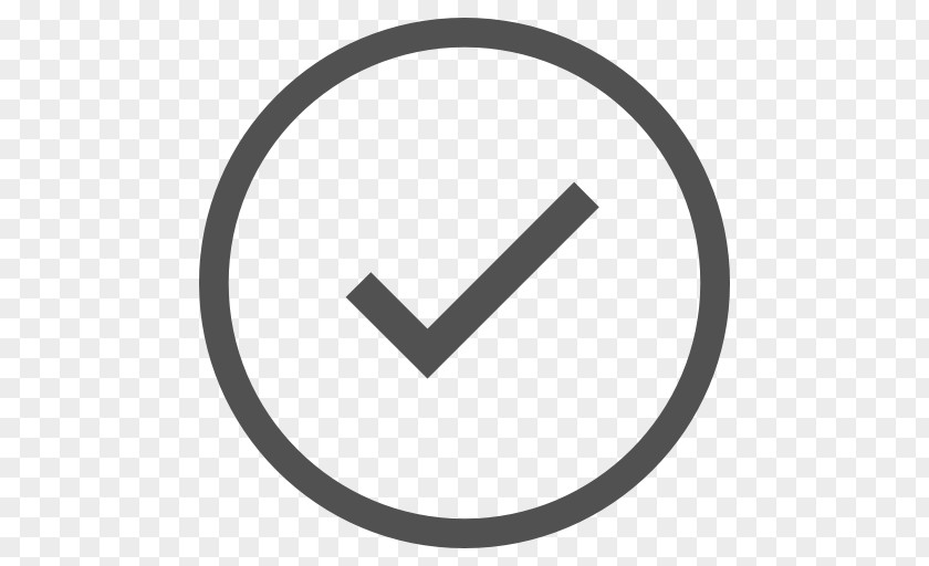 Button Checkbox Check Mark PNG