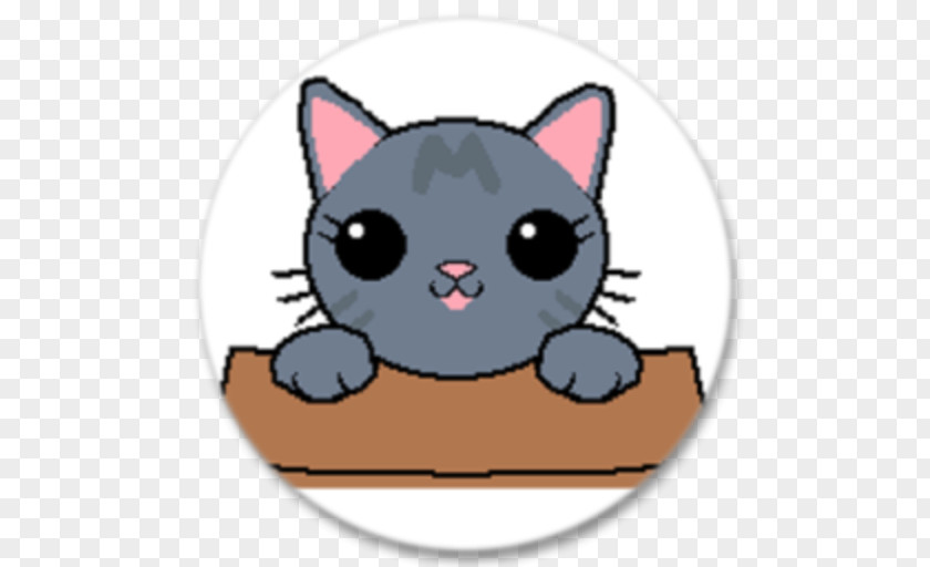 Cat In Box Whiskers Kitten Clip Art PNG