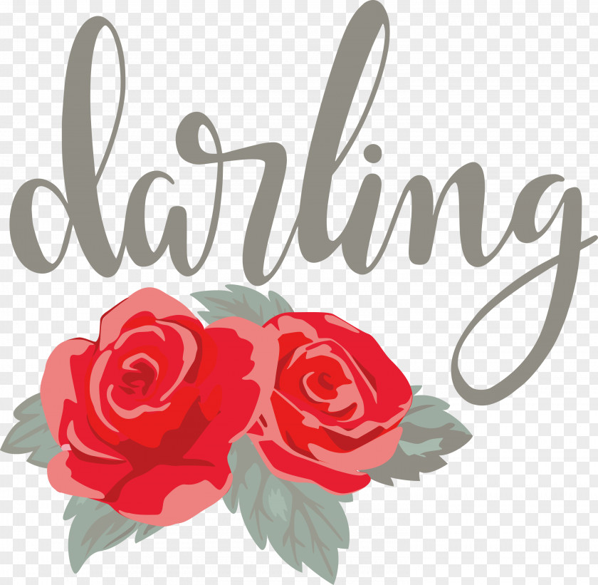 Darling Wedding PNG