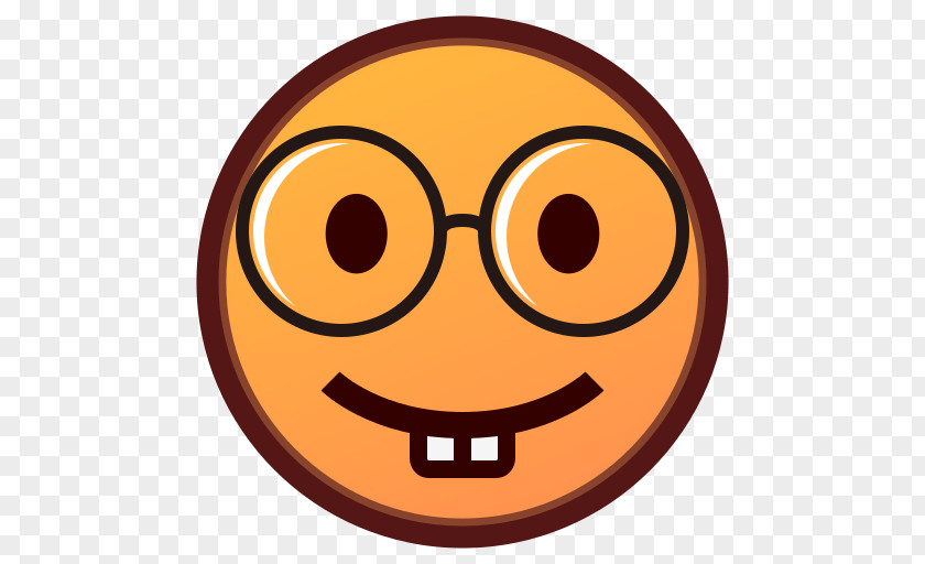 Nerd Emoticon Emoji Smiley PNG