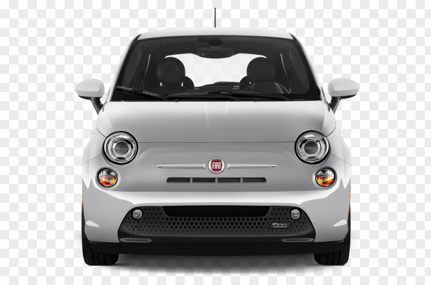 Battery Electric Vehicle Fiat 500 Compact Car Automobiles PNG