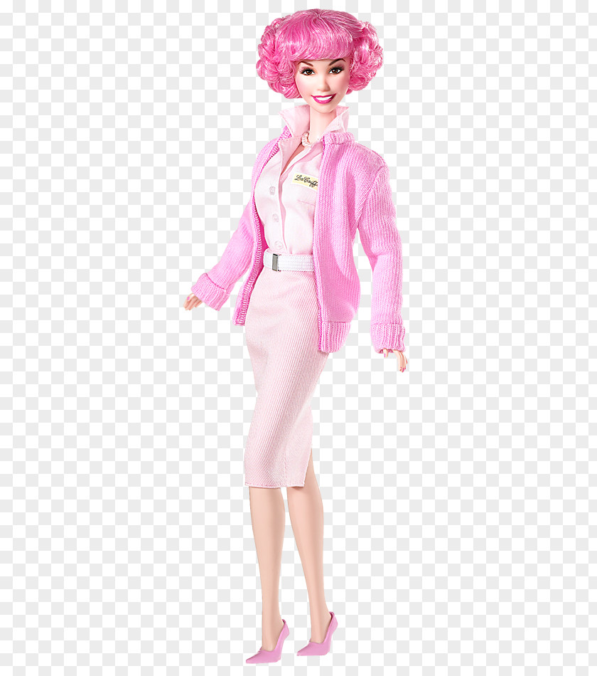 Grease Frenchy Barbie Doll (Race Day) (Dance Off) Rizzo Betty PNG