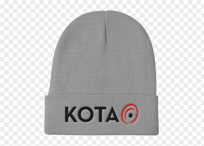 Kota Longboards Beanie Knit Cap Product Design Brand PNG