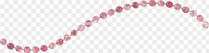 Pink String Of Pearls Pearl Necklace PNG