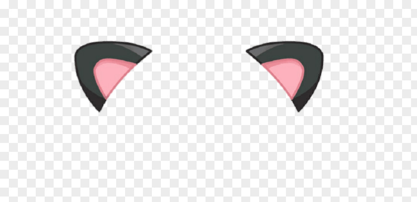 Cat Ears Kawaii Sticker PNG