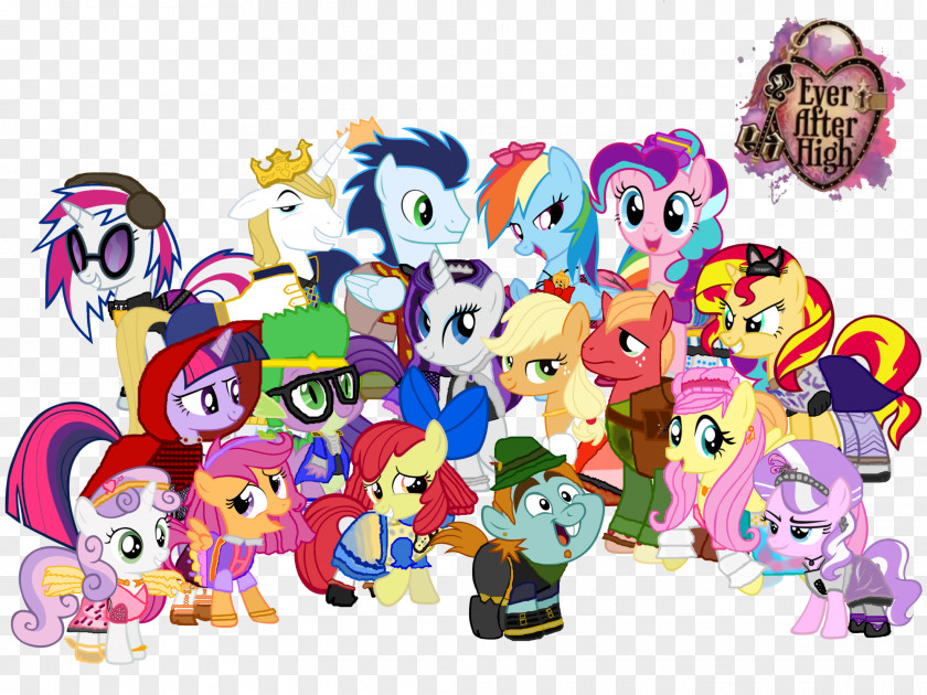 My Little Pony Twilight Sparkle Rarity Rainbow Dash Ever After High PNG