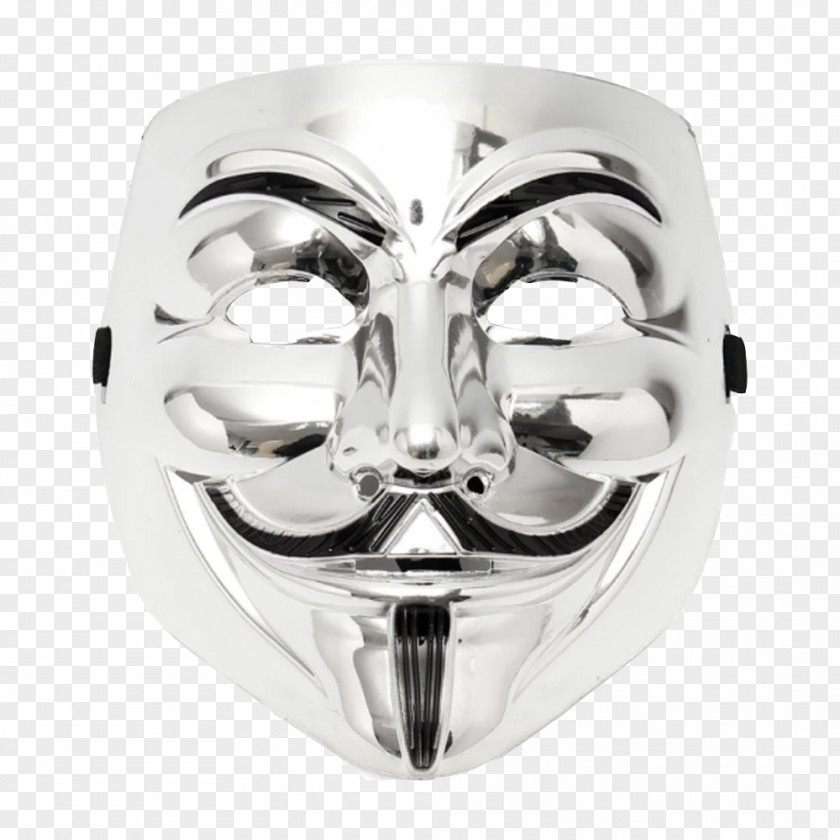 V For Vendetta Guy Fawkes Mask Costume Party PNG