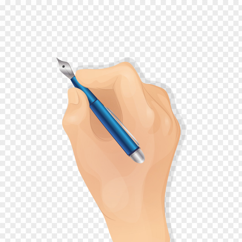 Vector Pen Handwriting Thumb PNG
