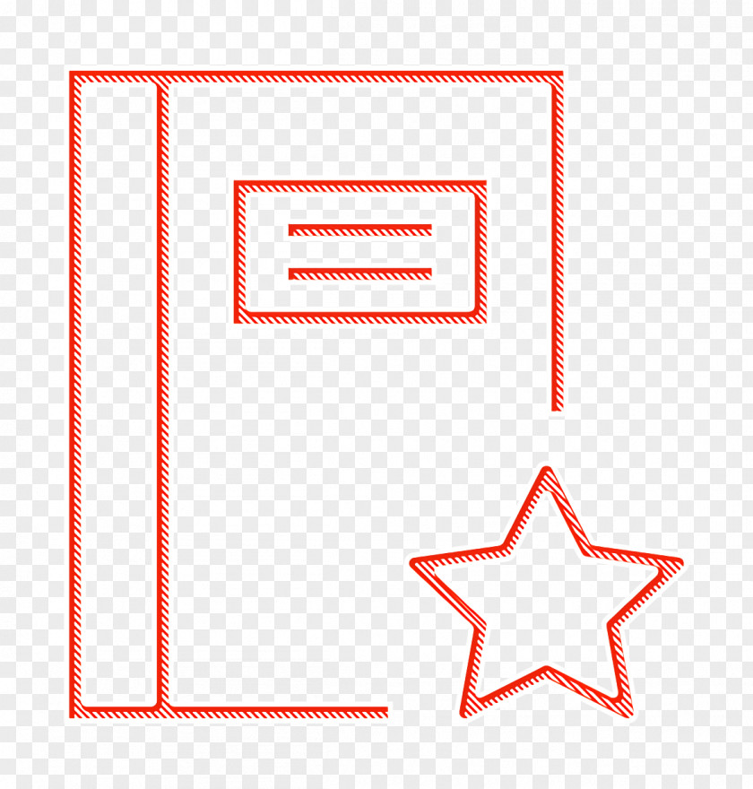 Bookmark Icon Notebook Interaction Set PNG