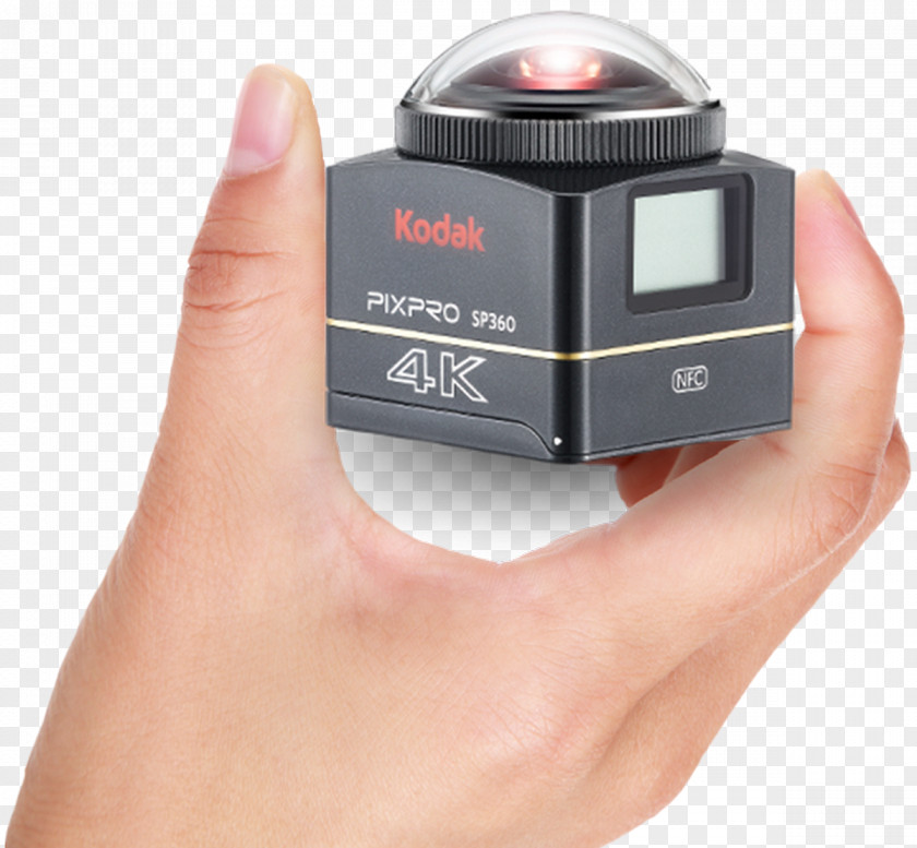 Camera Kodak PIXPRO SP360 4K Action Resolution PNG