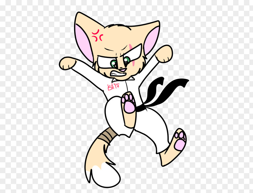 Cat Whiskers Drawing Karate Clip Art PNG