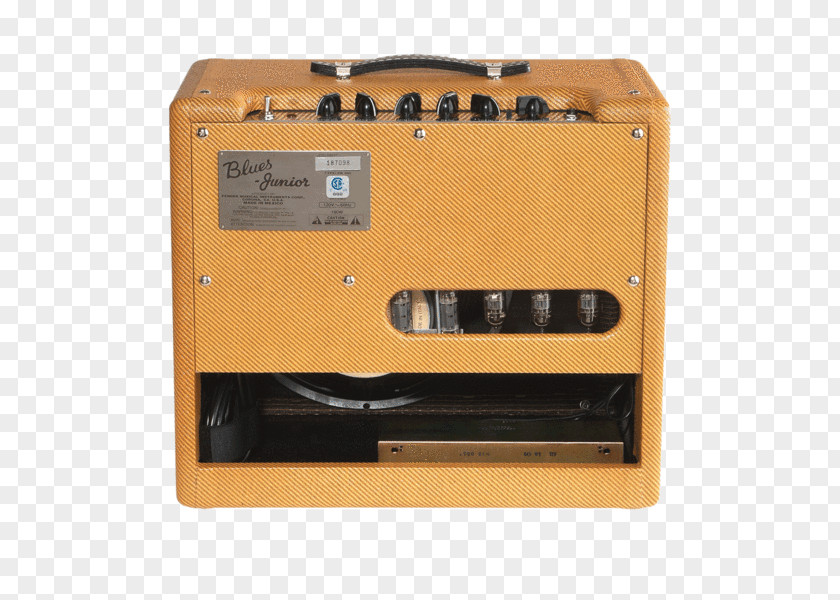 Guitar Amp Amplifier Fender Blues Junior III Pro Tweed PNG