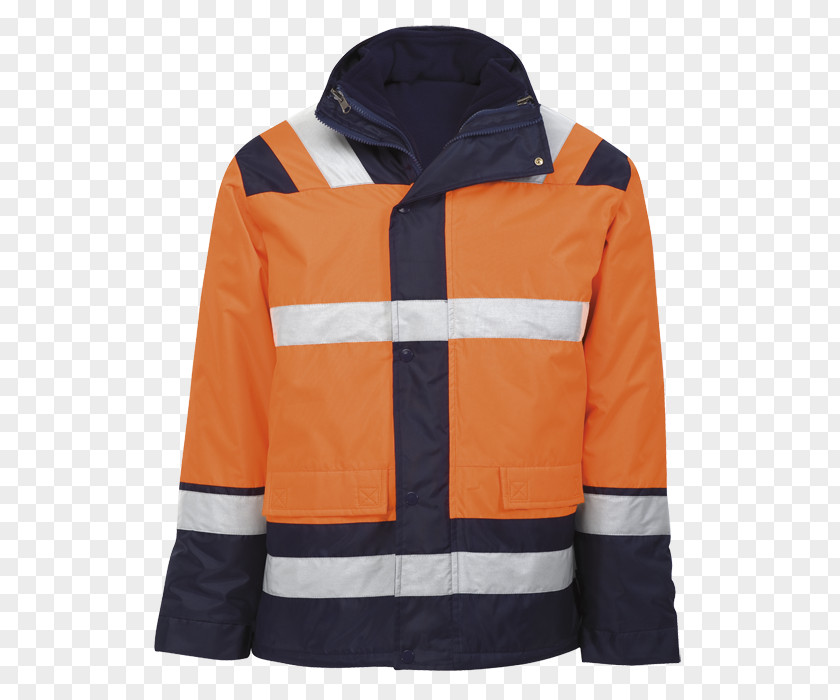 Jacket Hood High-visibility Clothing Workwear PNG