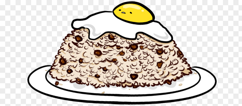 Rice Plate Fried Torte Egg Clip Art PNG