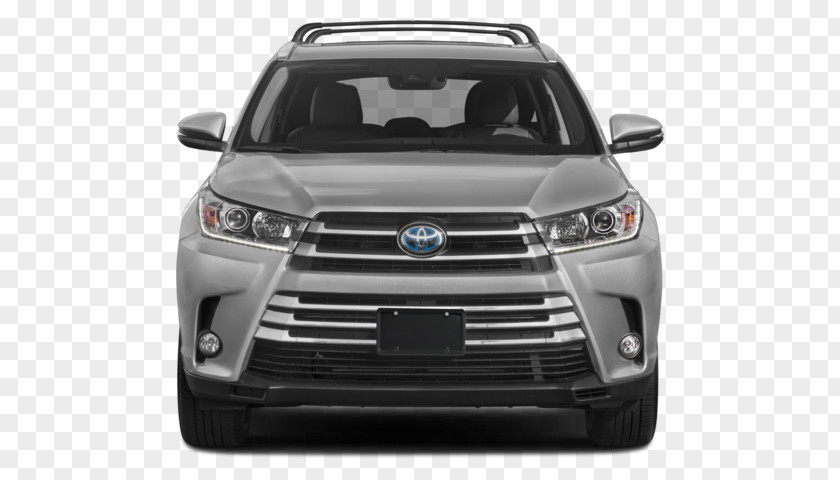 Toyota 2018 Highlander Hybrid Limited Platinum XLE Car PNG