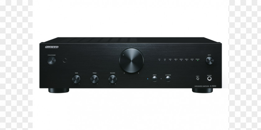 A-9010 Stereo Integrated Amplifier Hardware/Electronic Audio Power High Fidelity Onkyo AV Receiver PNG