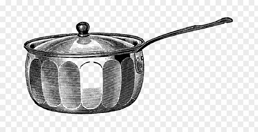 Kitchen Illustration Stock Pots Lid Frying Pan PNG