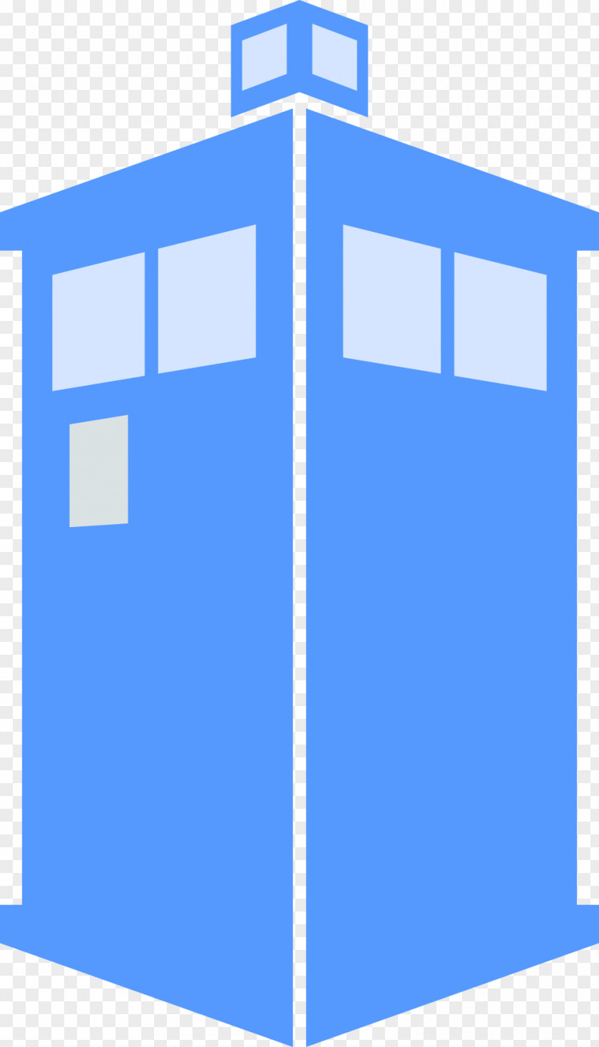 Minimalist Vector First Doctor TARDIS Eleventh PNG