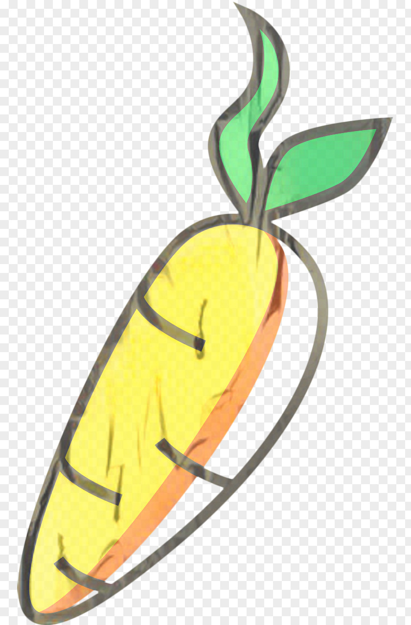 Plant Yellow Carrot Cartoon PNG
