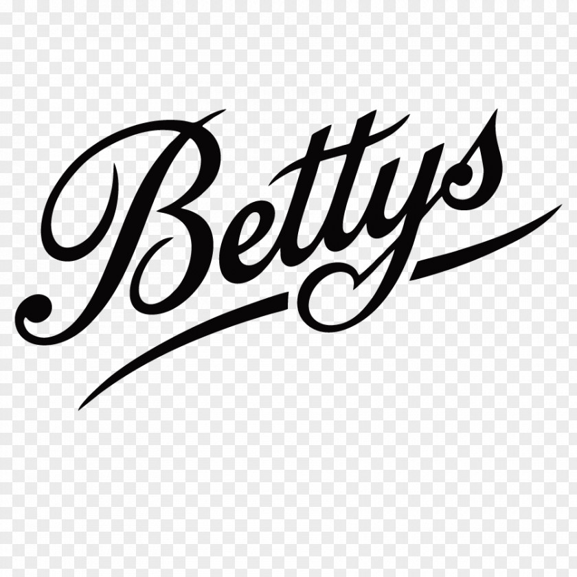 Simit Logo Bettys Café Tea Rooms Calligraphy Brand Font PNG