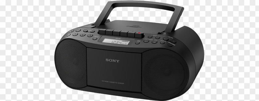 Sony CFD-S70 Boombox Compact Cassette CD Player PNG