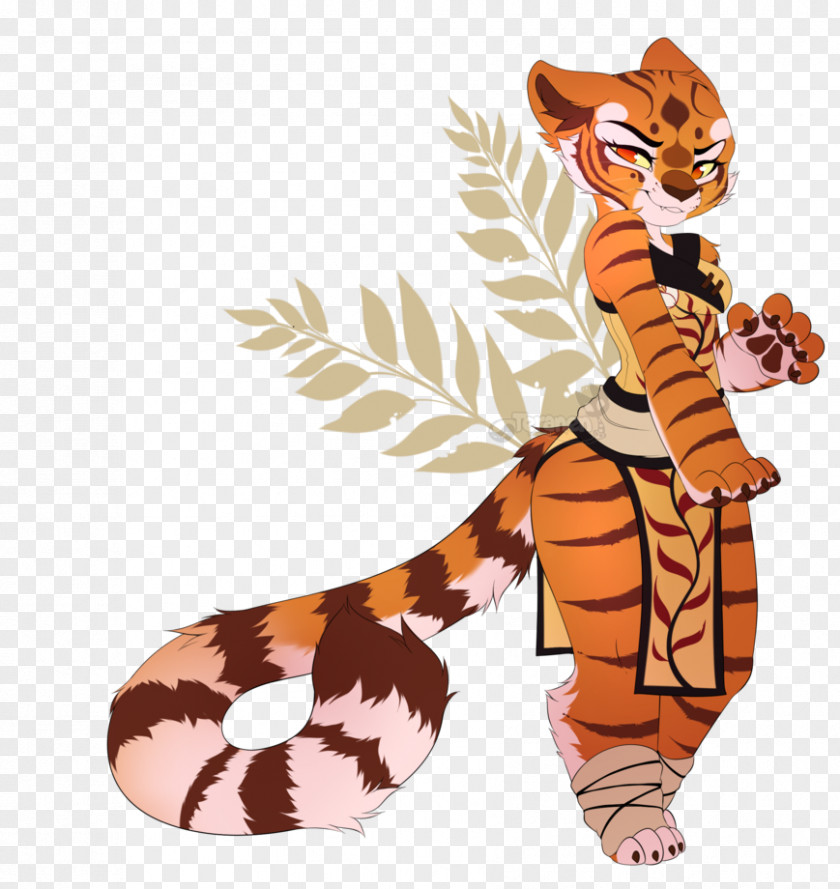 Tiger Tigress Cat Po Furry Fandom PNG
