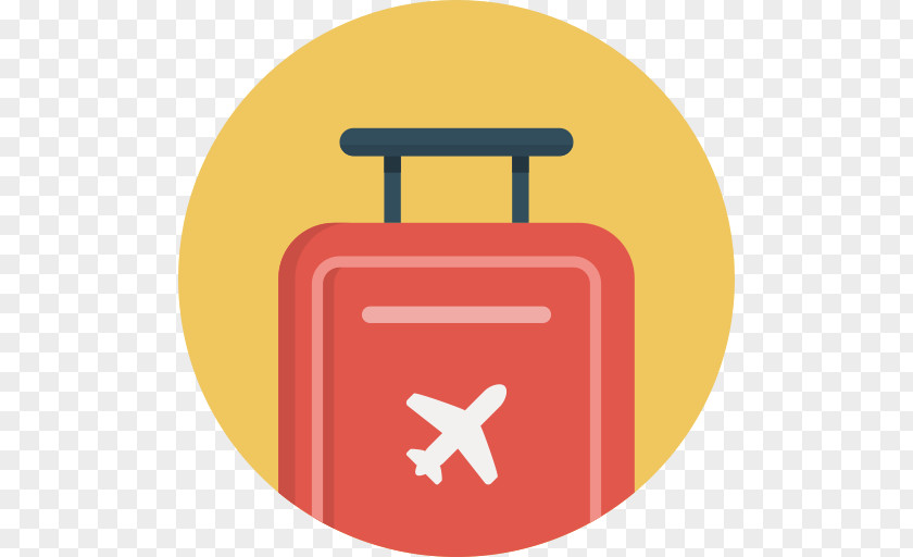 Travel Baggage Icon Flight Air Airplane PNG