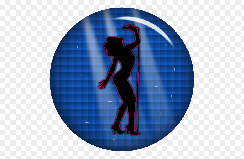 Woman And Blue Balls PNG