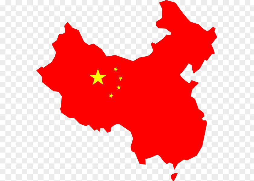 China Country Map Icon Clip Art PNG